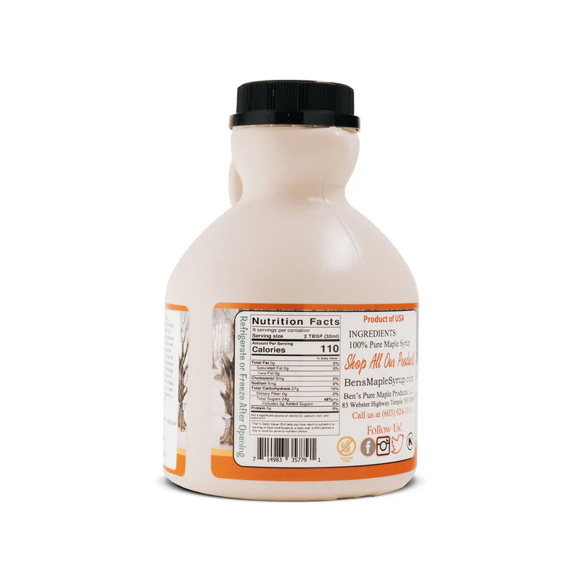 Ben's 100% Pure Maple Syrup Jug - Amber Rich