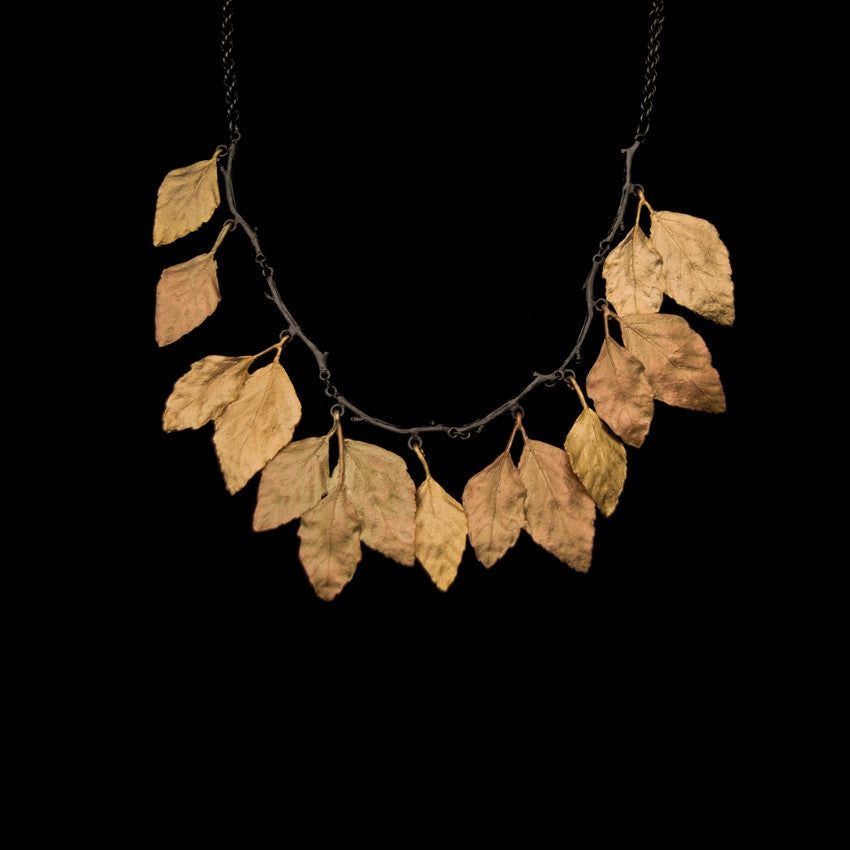 Autumn Birch Statement Necklace