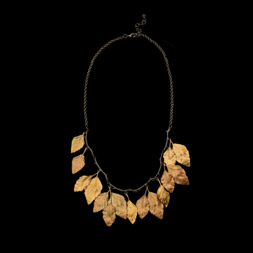 Autumn Birch Statement Necklace