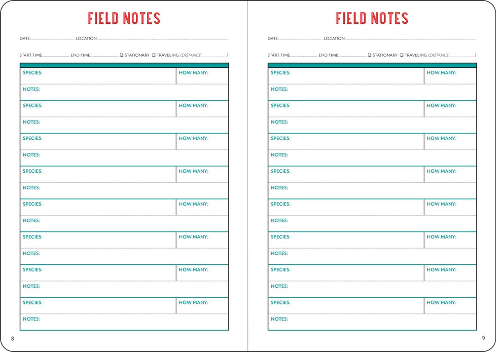 The Birder's Logbook