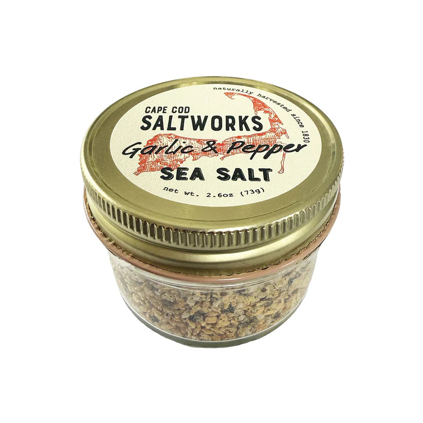 Garlic & Pepper Sea Salt