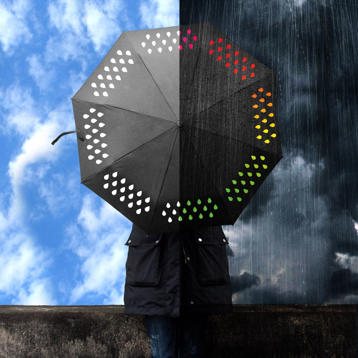Color Changing Umbrella