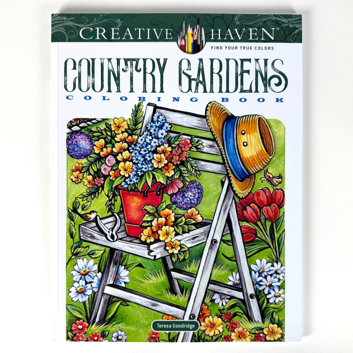 Country Gardens Coloring Book
