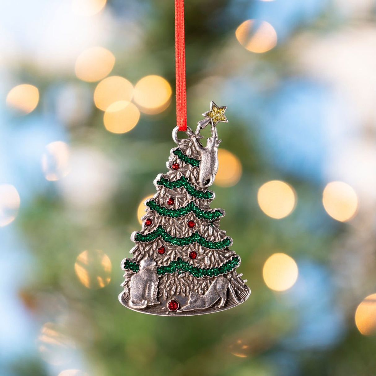 A Curious Christmas 2025 Carded Annual Ornament