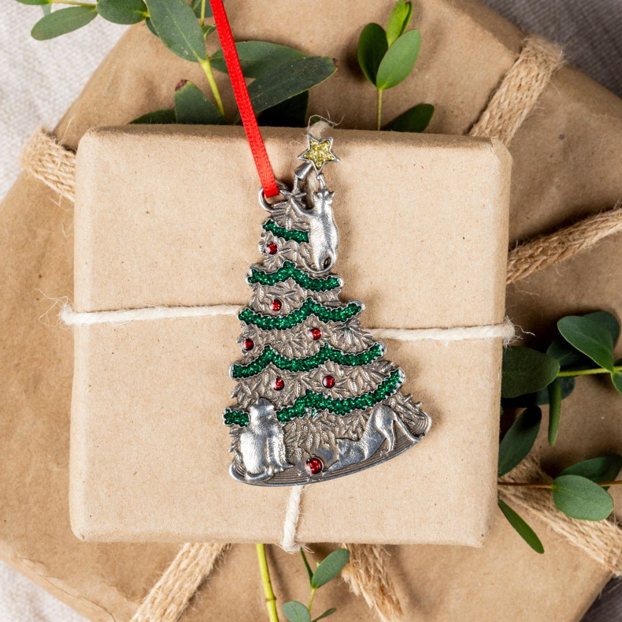 A Curious Christmas 2025 Carded Annual Ornament