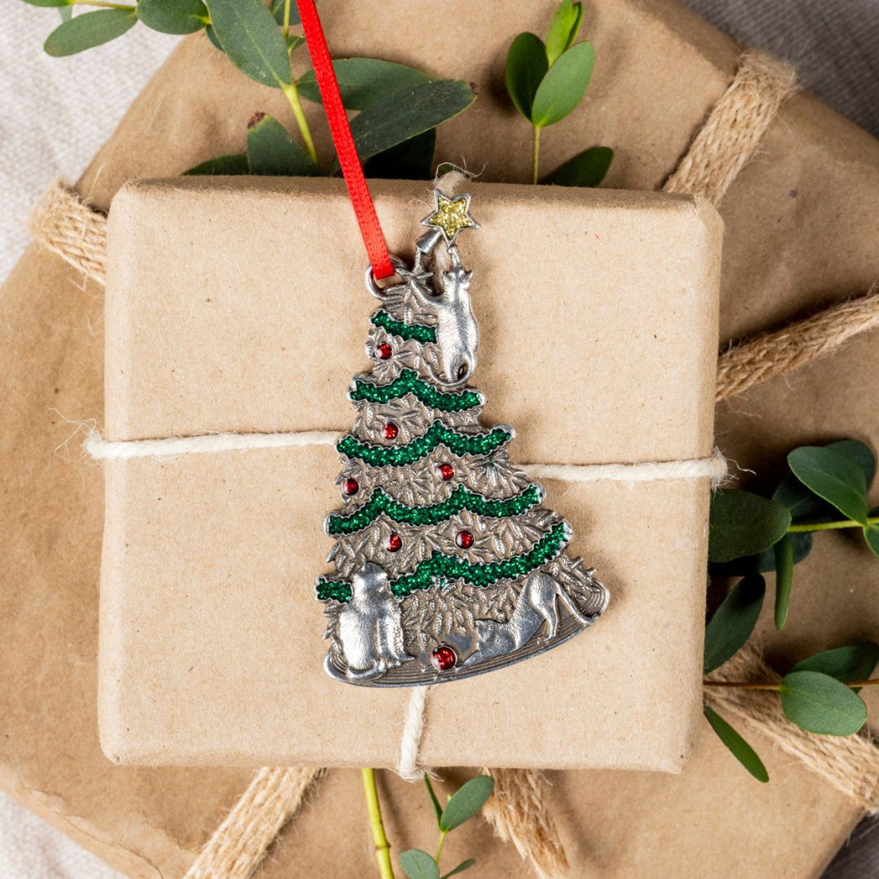 A Curious Christmas 2025 Carded Annual Ornament