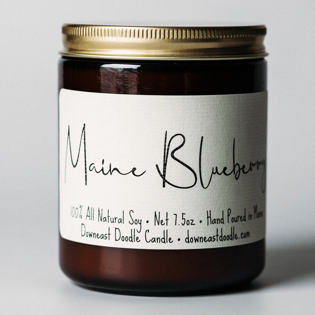 Maine Blueberry Natural Soy Candle
