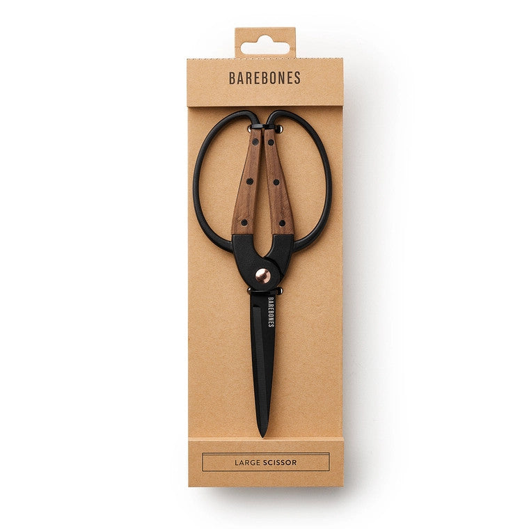the garden scissors in a tidy craft display box