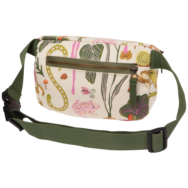 Gardenland Cotton Hip Bag