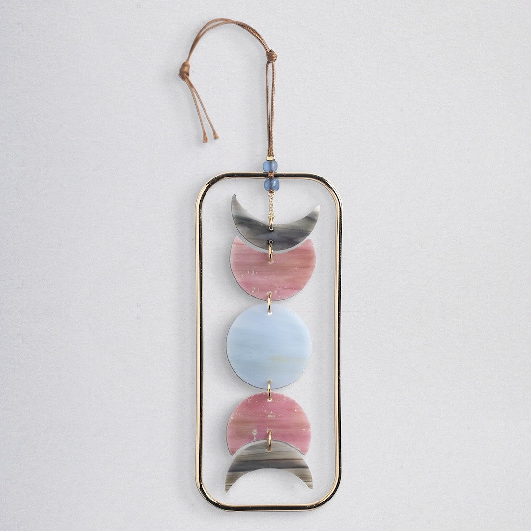 Moon Phase Stained Glass Light Catcher