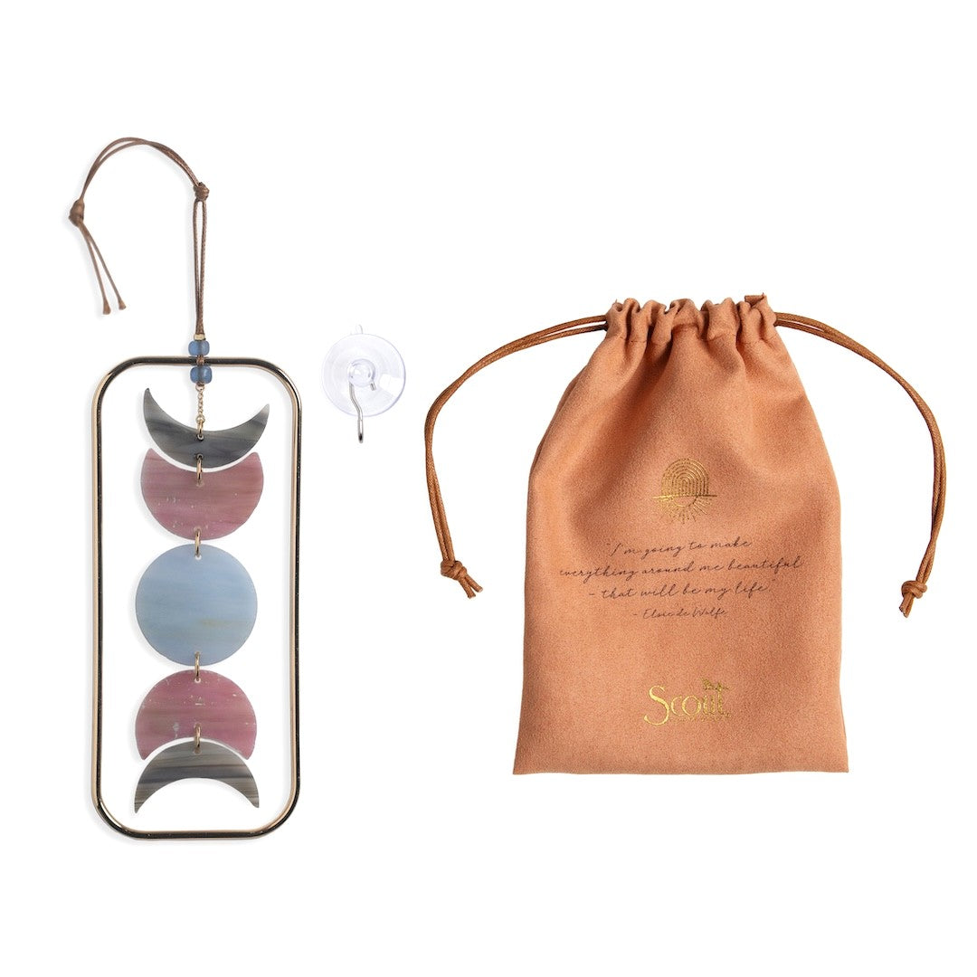 Moon Phase Stained Glass Light Catcher