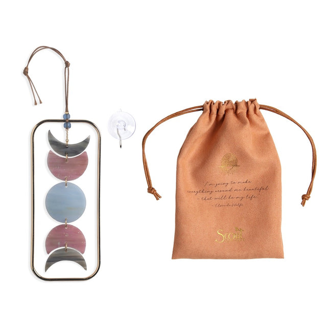 Moon Phase Stained Glass Light Catcher