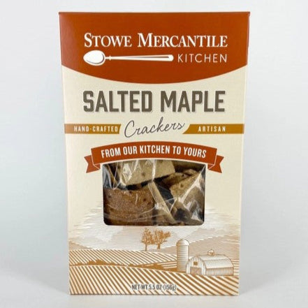 Stowe Mercantile Kitchen Salted Maple Crackers
