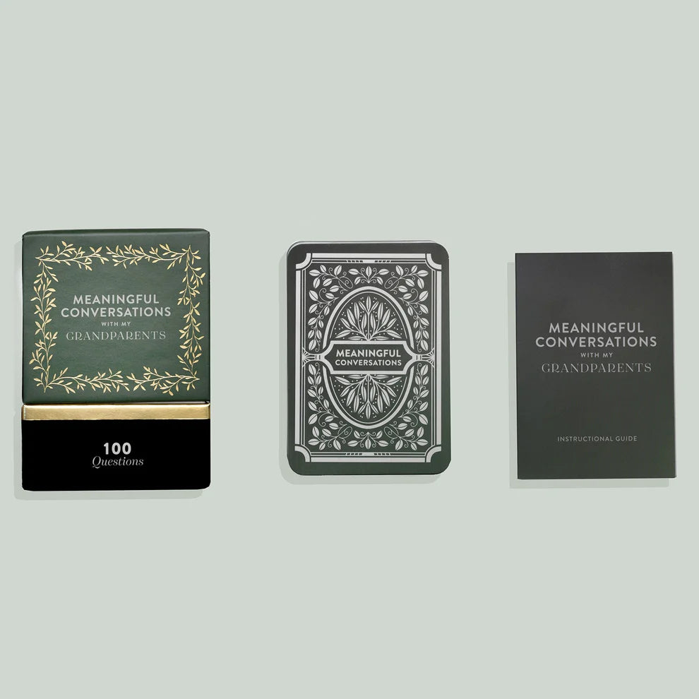 Meaningful Conversations with my Grandparents: 100 Interactive Conversation Cards for Families