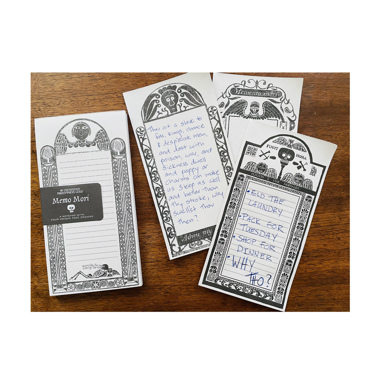 Memo Mori Notepad