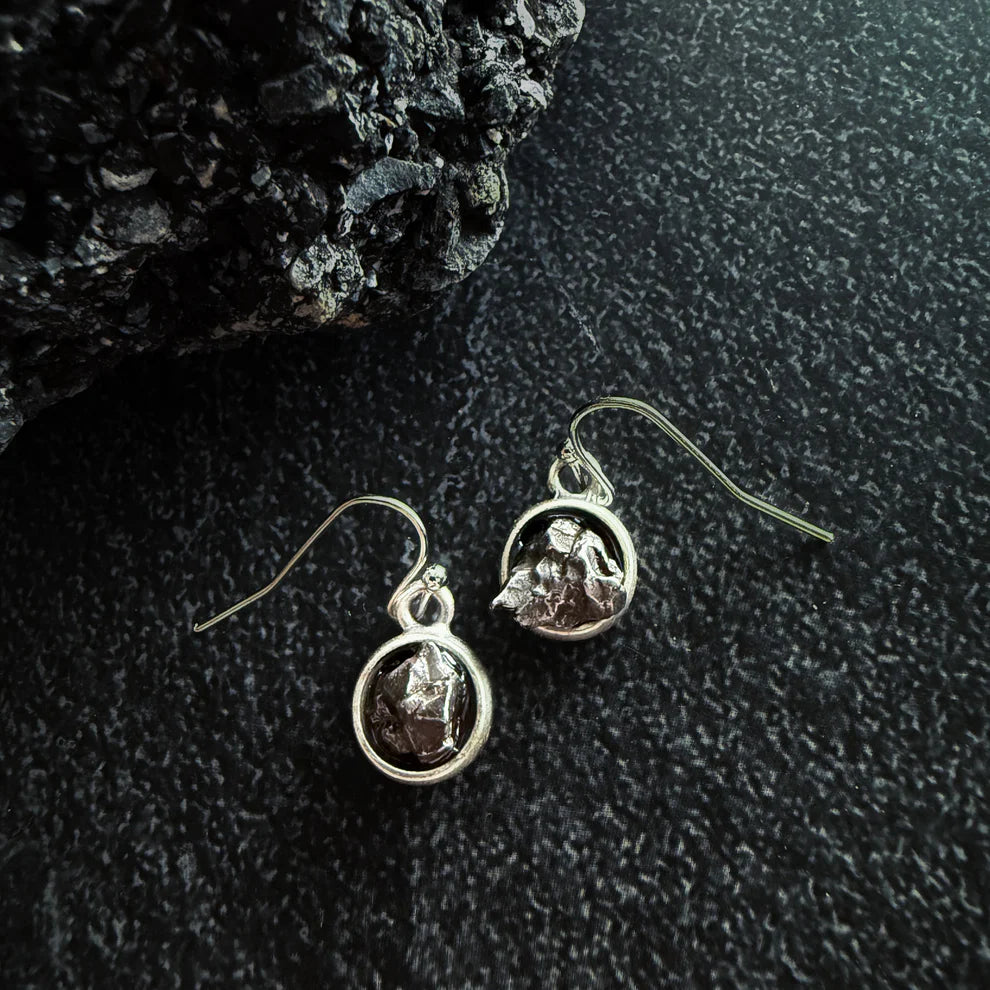 Meteorite Earrings