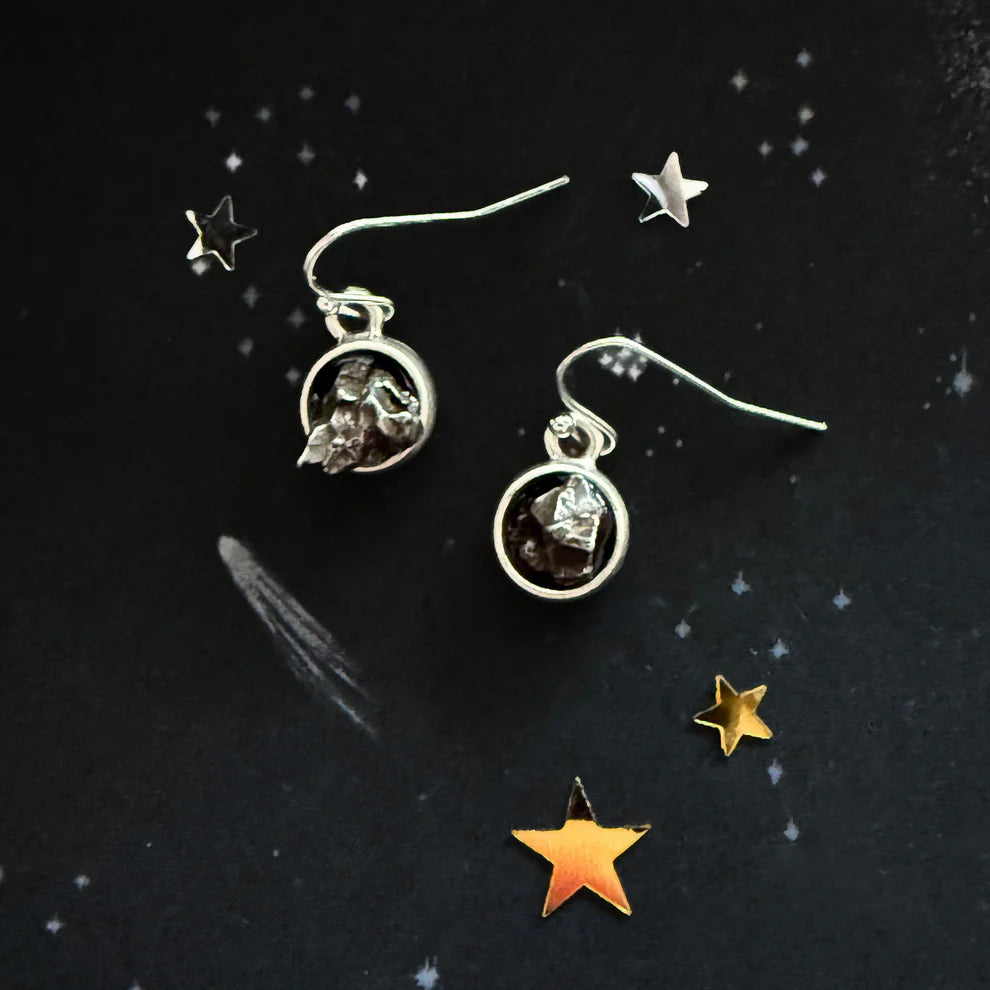 Meteorite Earrings