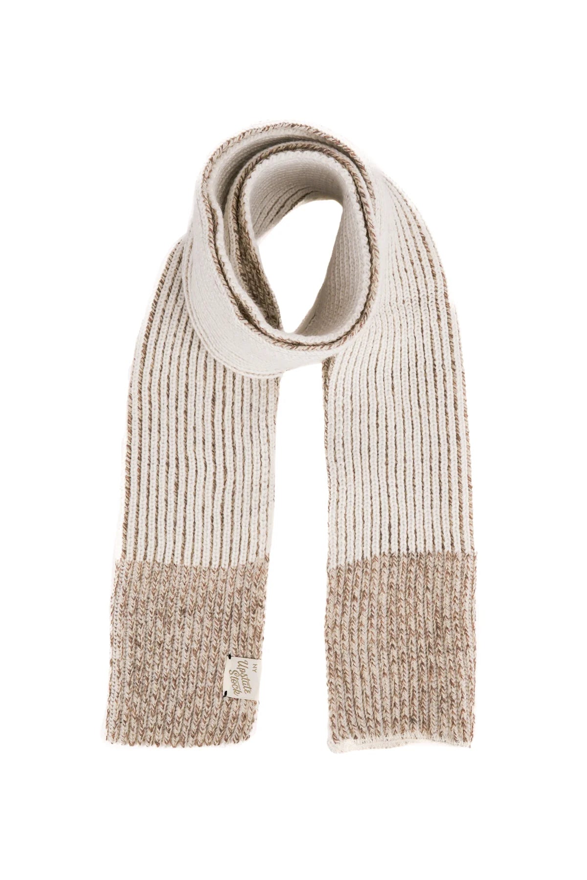 U.S. Ragg Wool Scarf - Oatmeal Melange