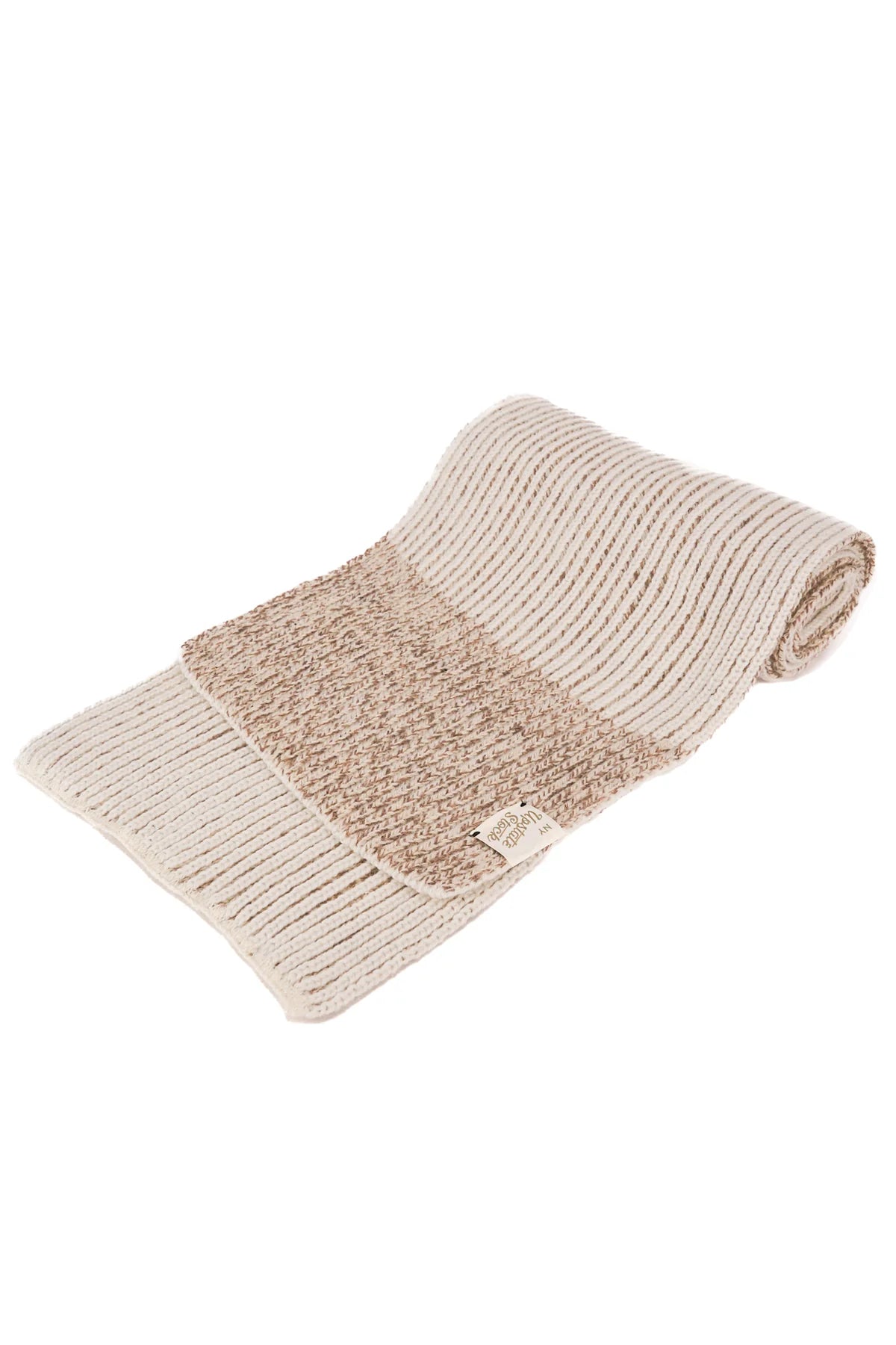 U.S. Ragg Wool Scarf - Oatmeal Melange