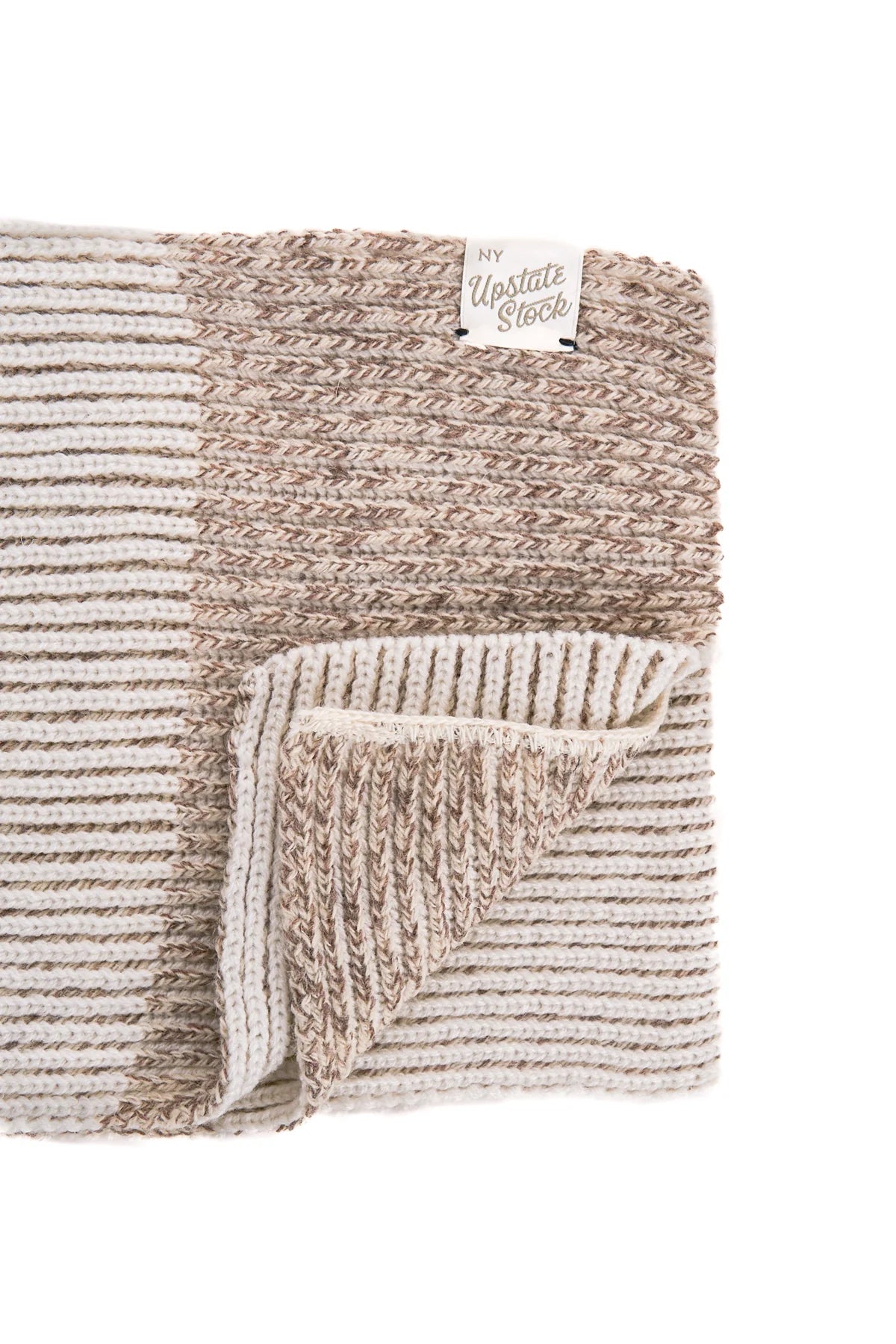 U.S. Ragg Wool Scarf - Oatmeal Melange