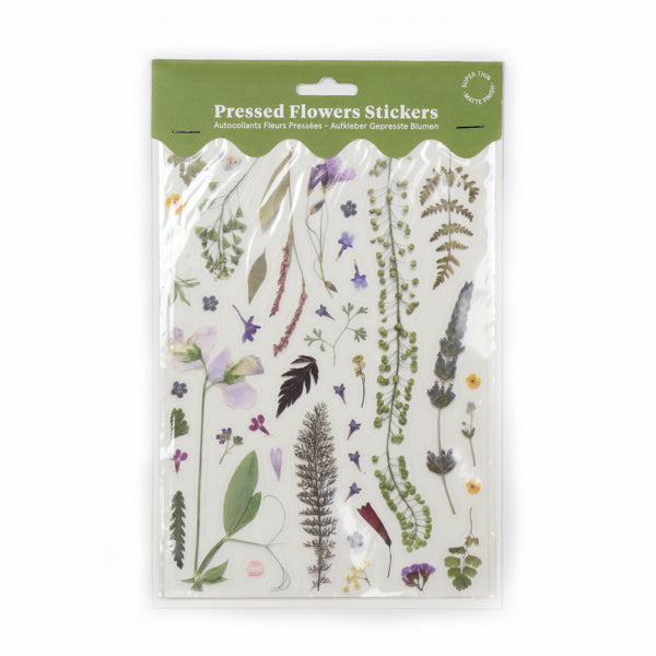 Pressed Flowers Sticker Sheet - Ferns