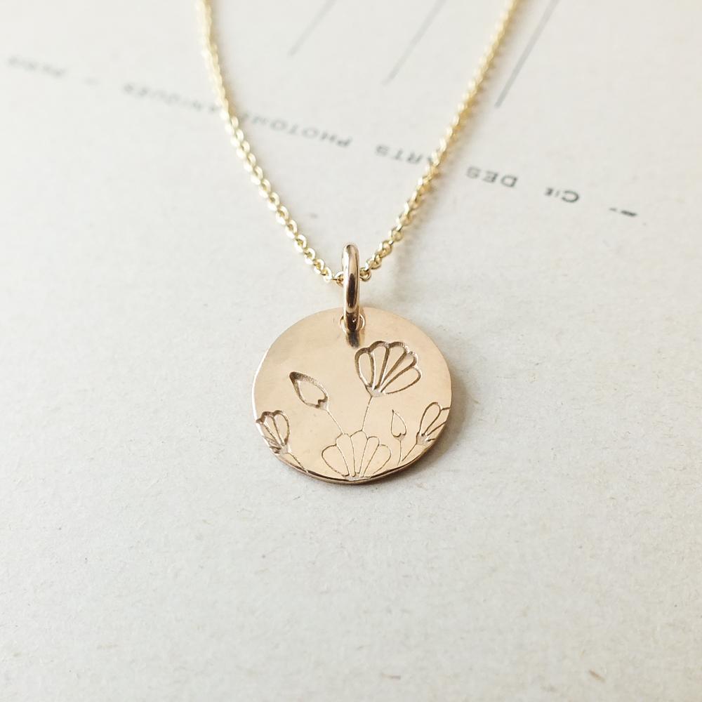 Blossom Necklace - Silver or Gold