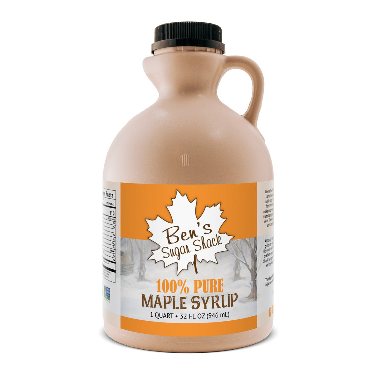 Ben's 100% Pure Maple Syrup Jug - Amber Rich