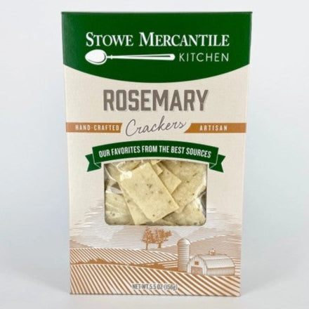 Stowe Mercantile Kitchen Rosemary Crackers