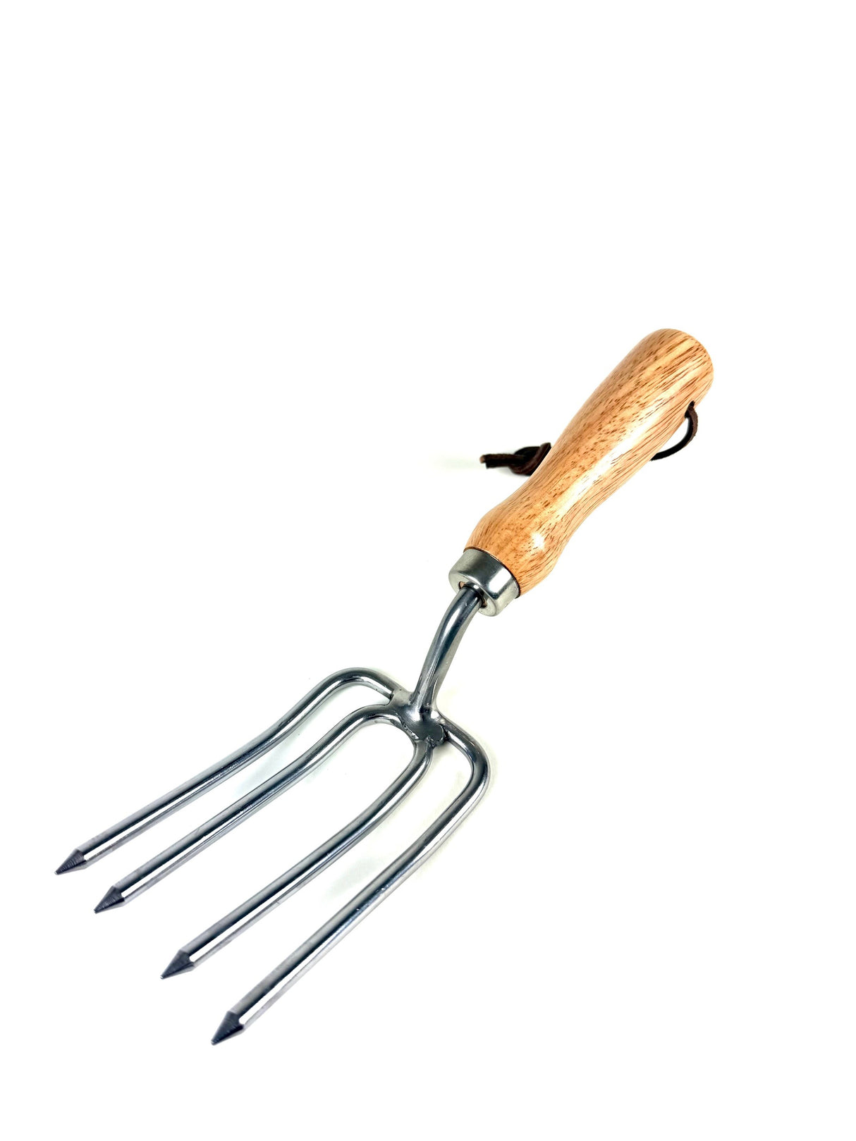 Round Tine Fork with Birch Handle