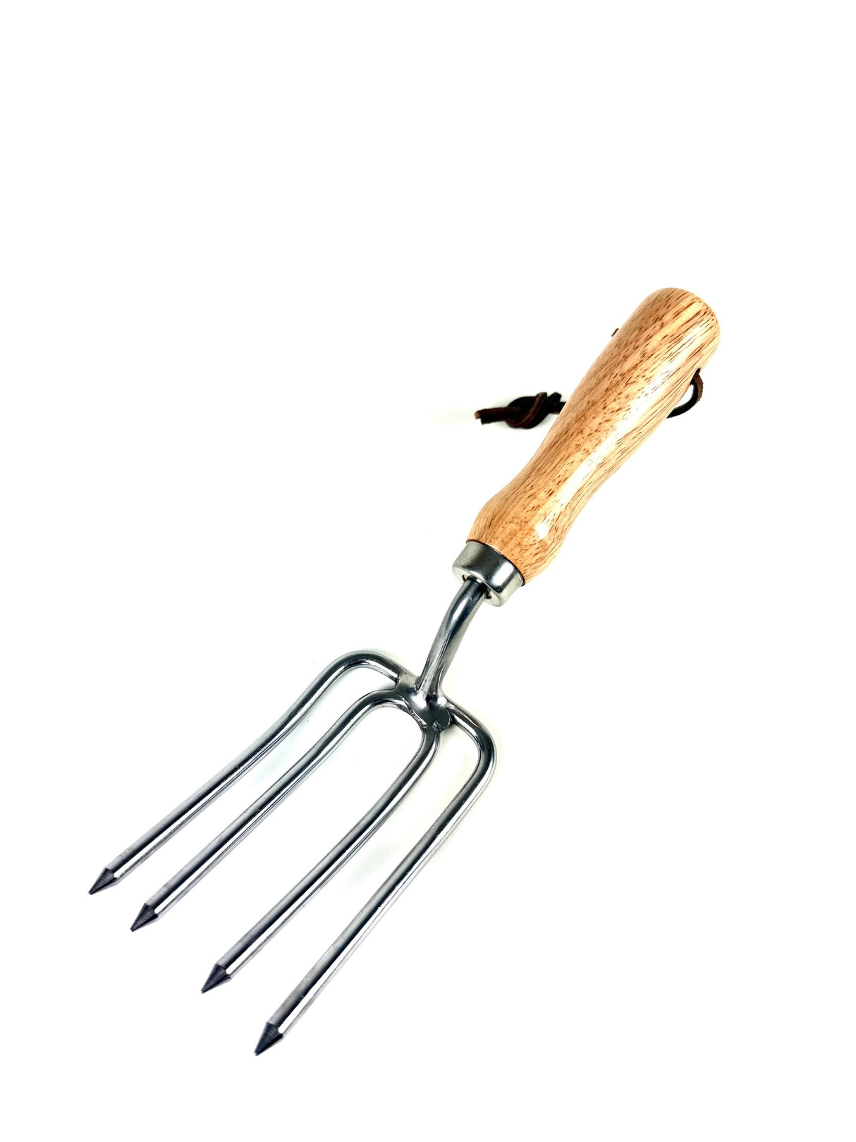 Round Tine Fork with Birch Handle