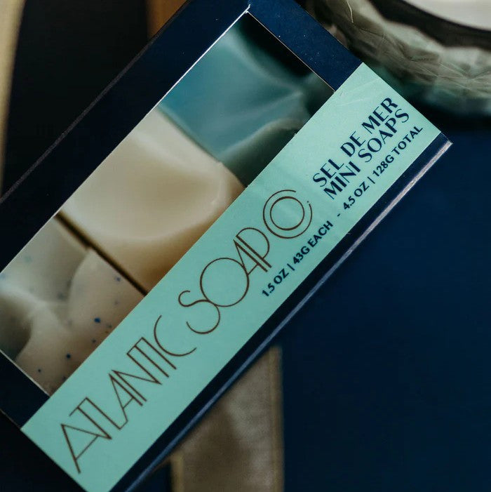 the sel de mer mini soap package