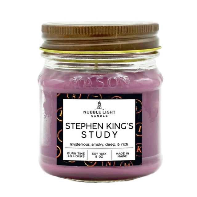 Stephen King's Study 8oz Scented Soy Candle