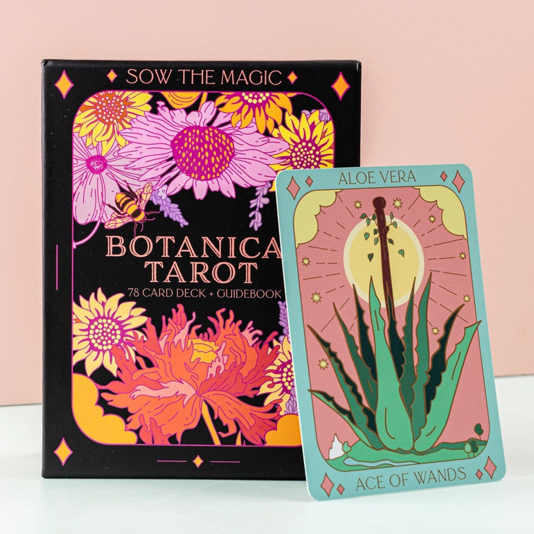 Botanical Tarot Deck and Guide Book