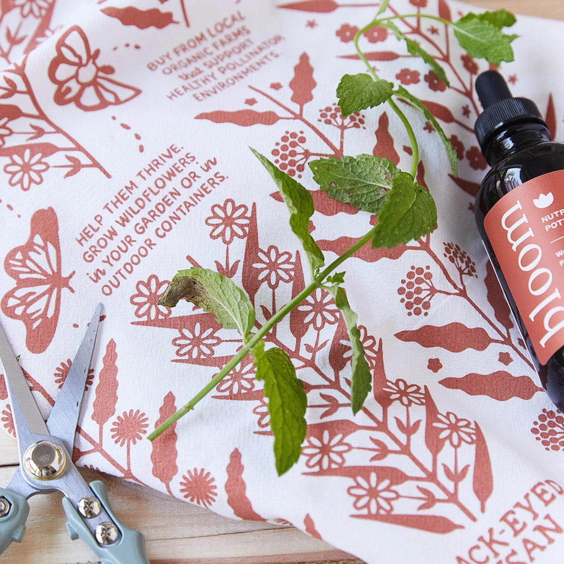 Tea Towel - Flower Fields