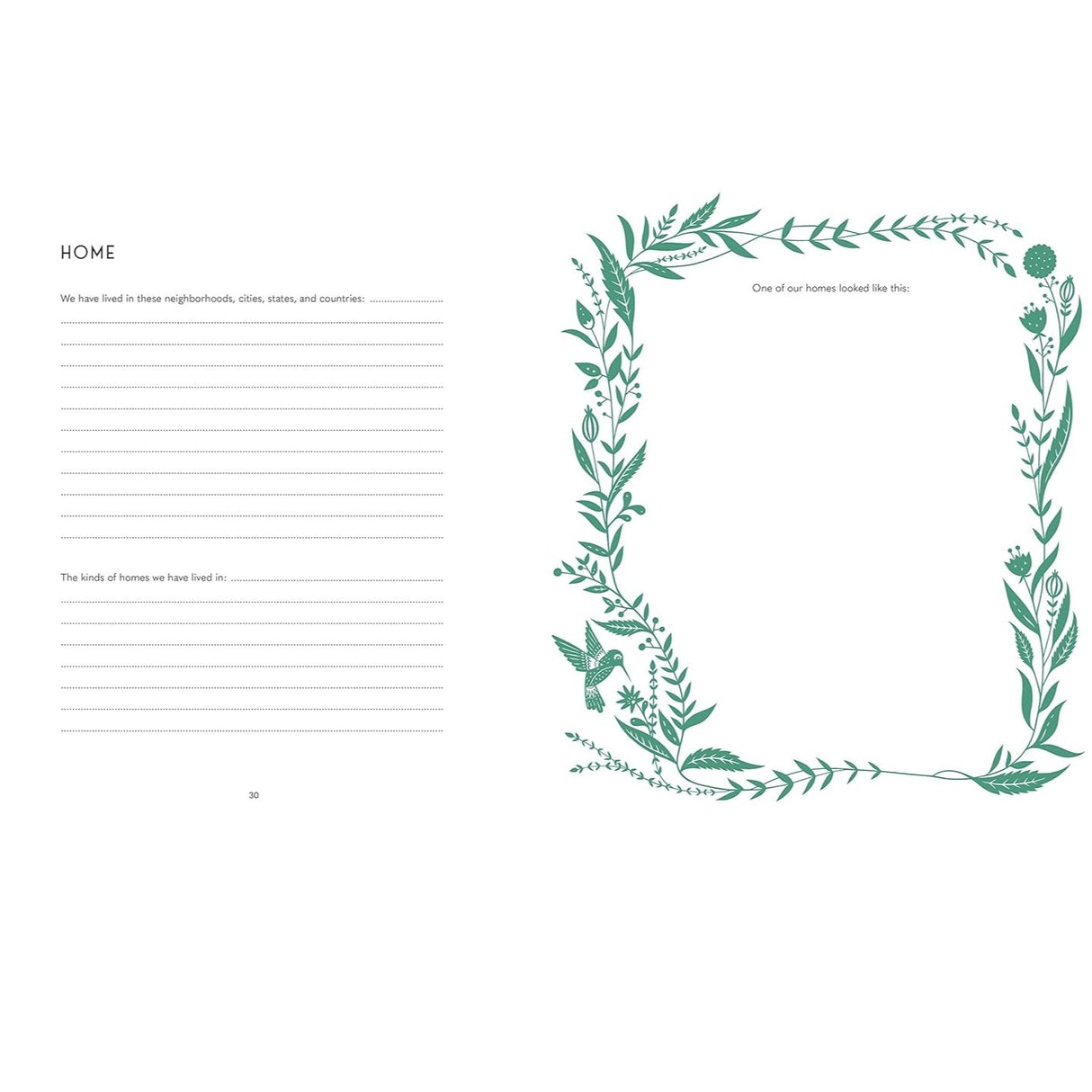 This Family of Ours: A Keepsake Journal