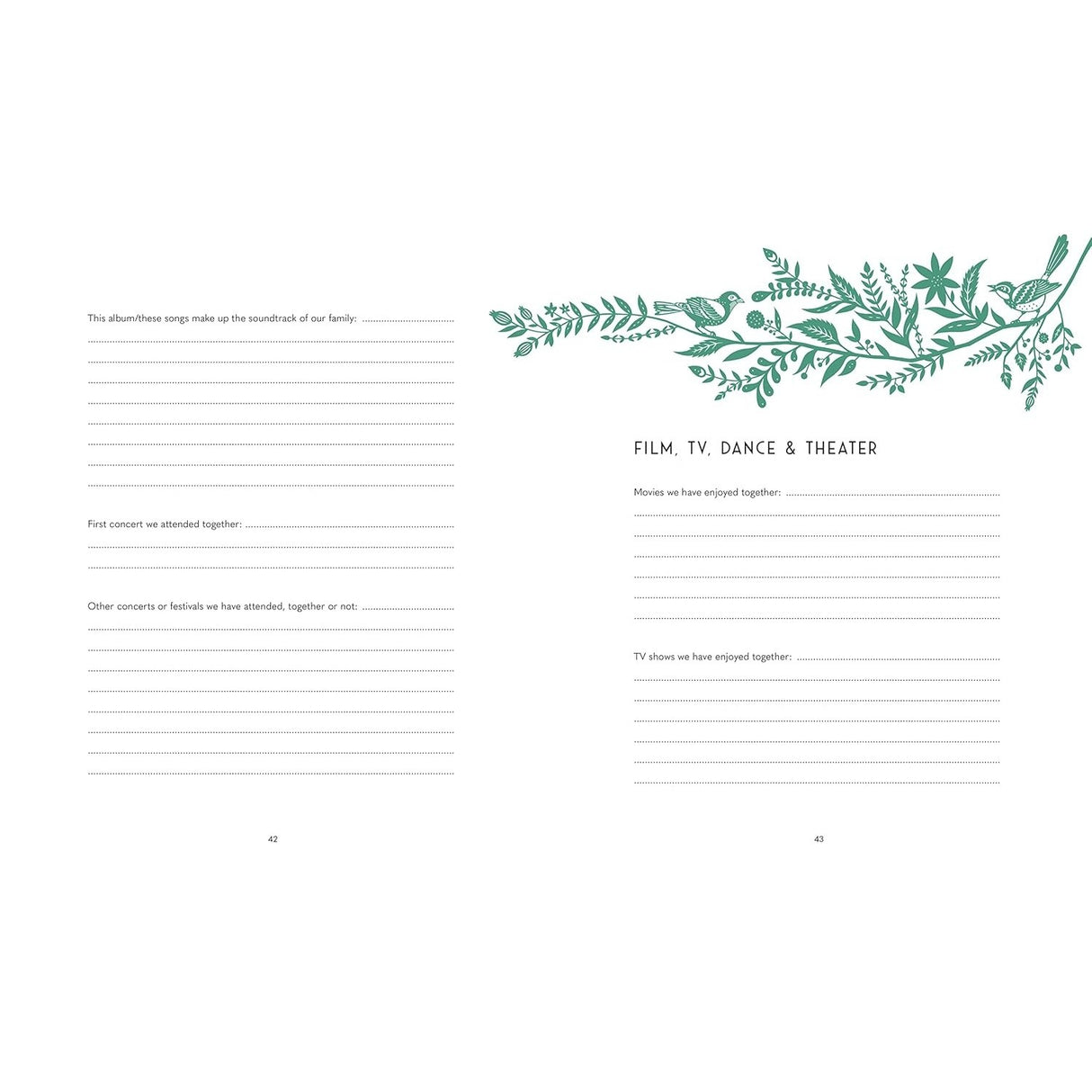 This Family of Ours: A Keepsake Journal