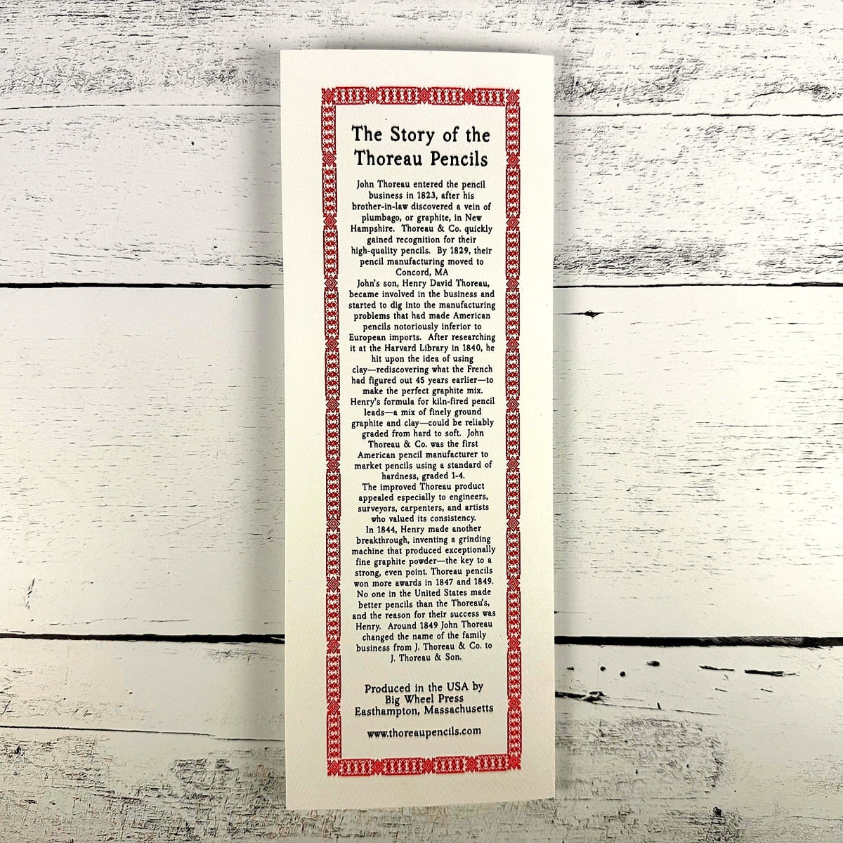 Thoreau & Son - Finest Pencil Set of 4