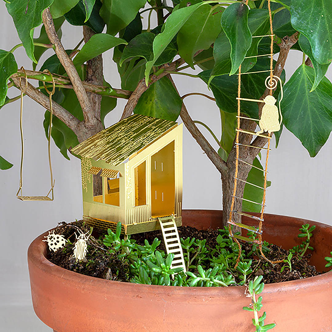 Tiny Treehouse for Your Plants