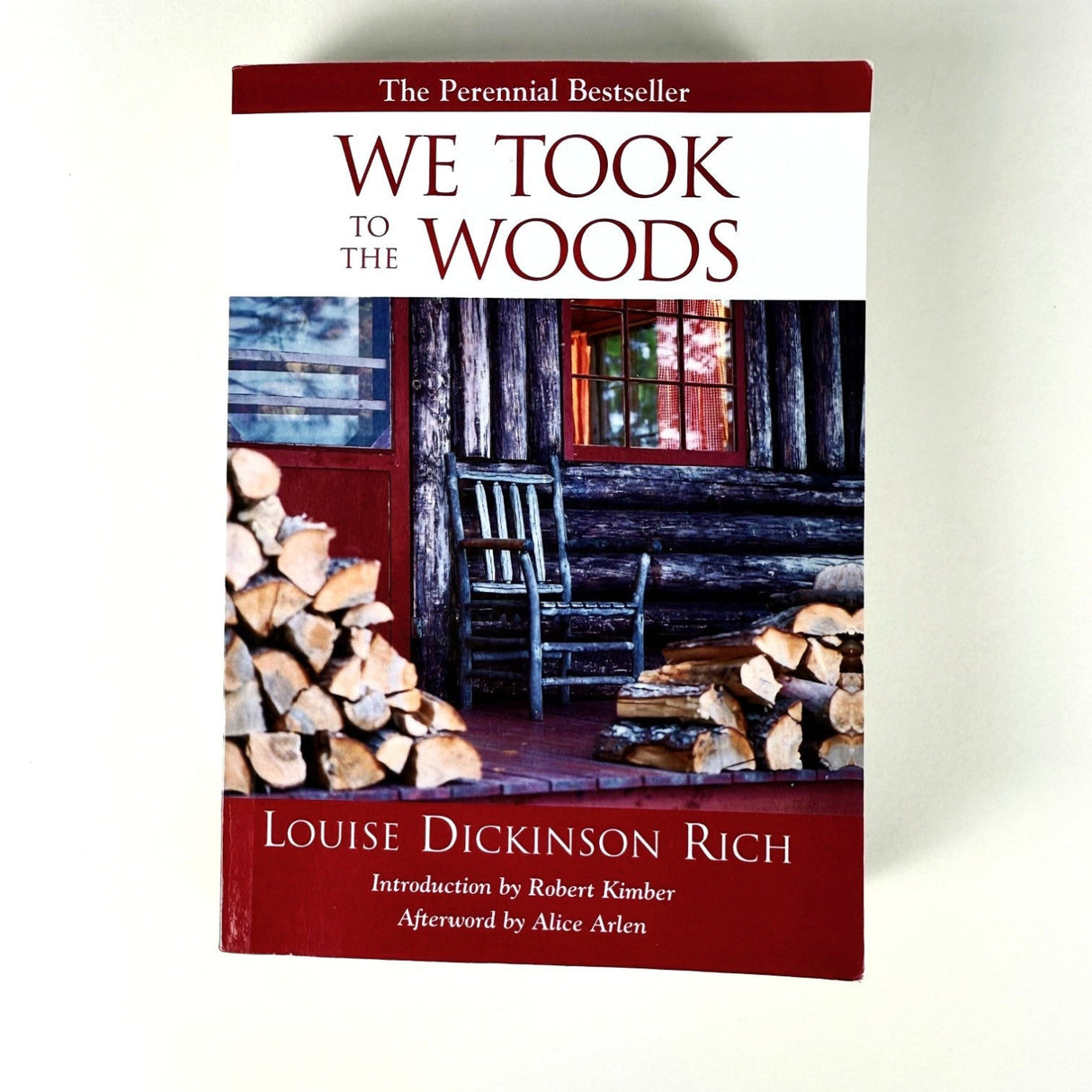 We Took to the Woods book against a solid white background