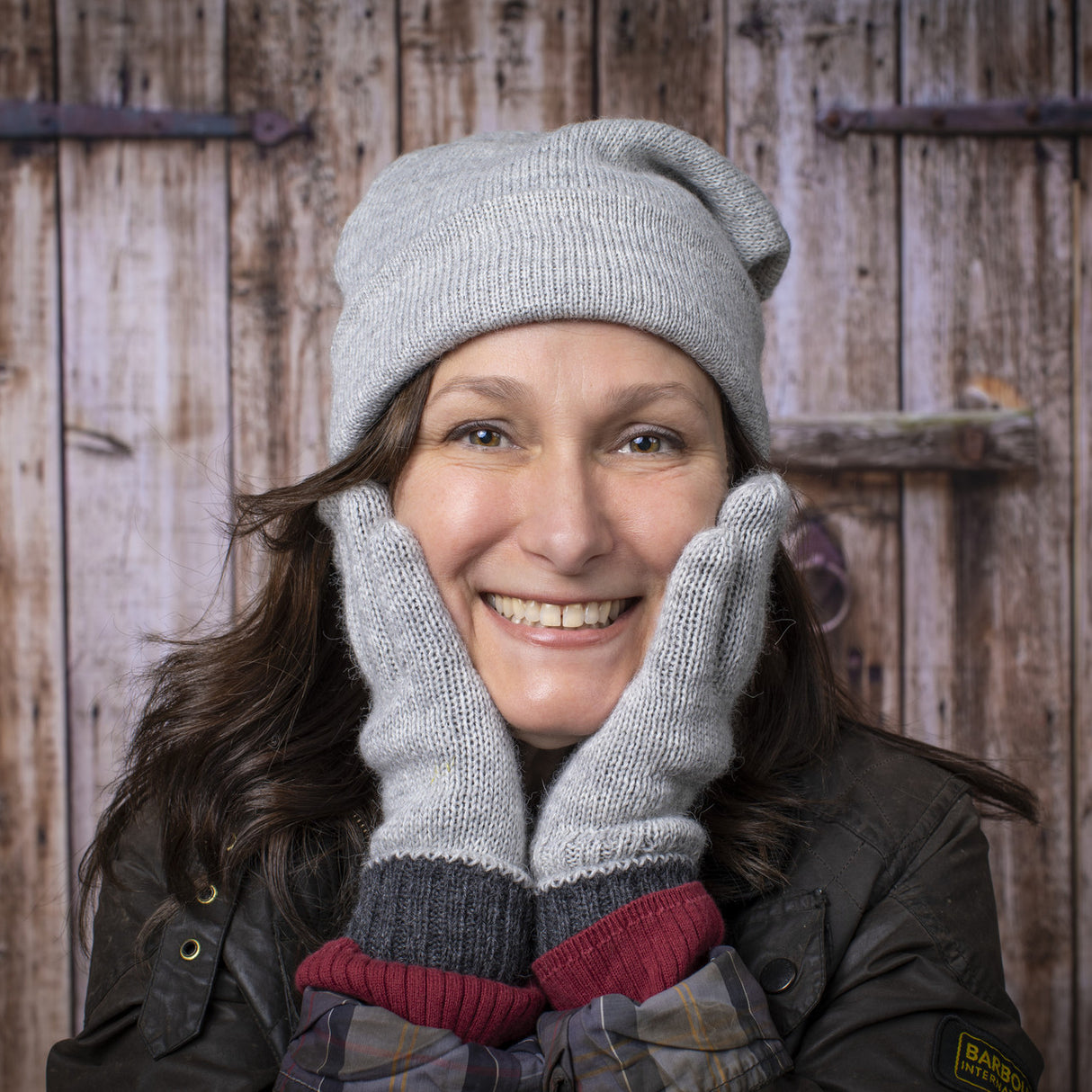 Iditarod 100% Alpaca Double-Thick Reversible Gloves