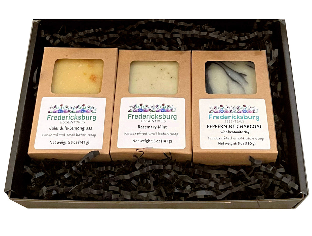 Herbal Soap Three Bar Gift Set
