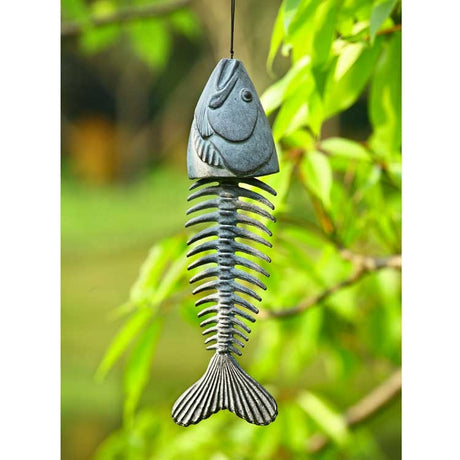 Fish Skeleton Wind Chime