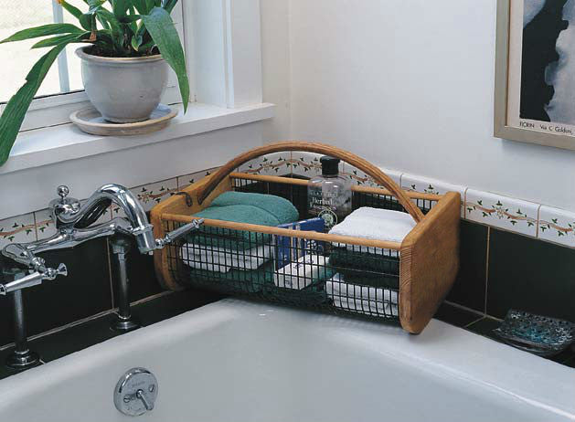 Garden Hod holding guest towels