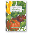 Garden Journal with illustrations of tomatoes and peppers on a white background