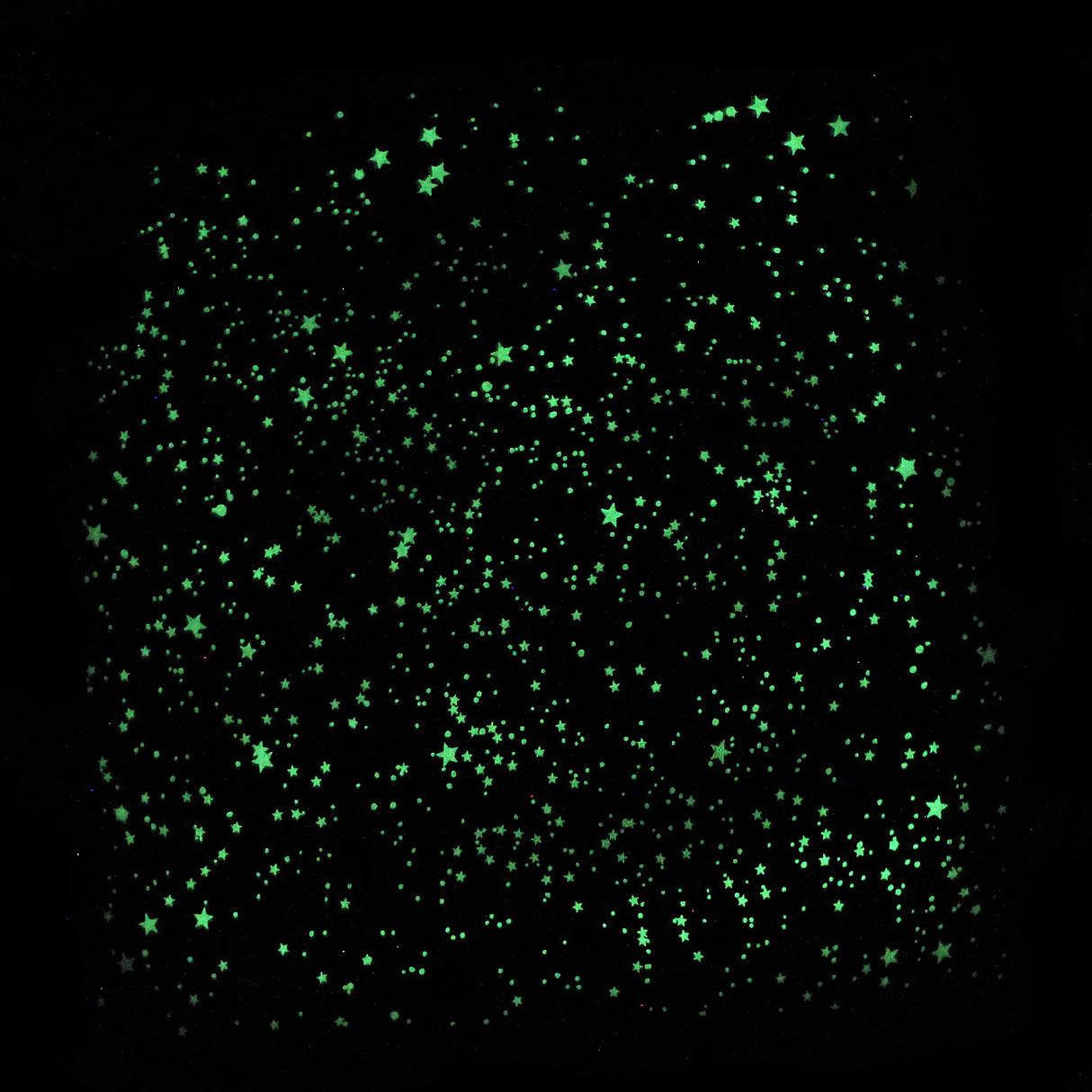 the stars of the heavenly bodies tee glowing in the dark