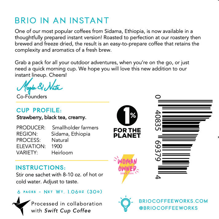 Ethiopia Ardi - Coffee in an Instant