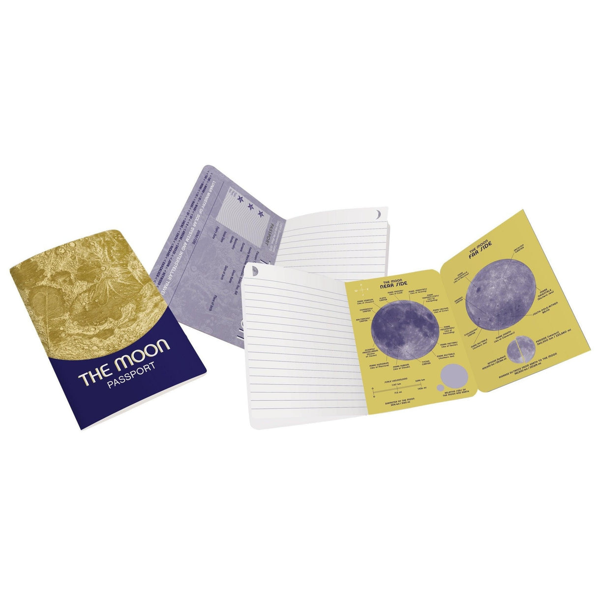 The Moon Passport Notebook
