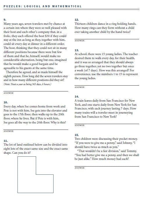 Puzzles & Pleasantries - eBook