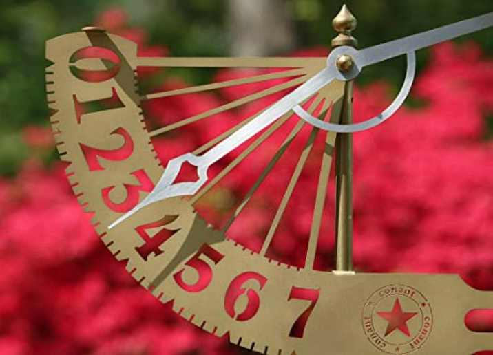 Jeffersonian Brass Rain Gauge