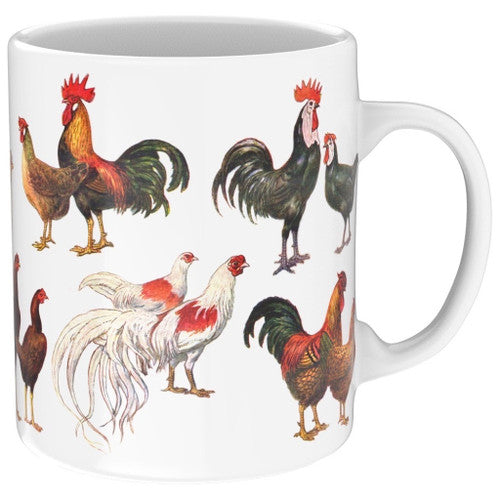 Chickens ~ Poules Large Mug